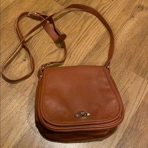 Brown crossbody bag